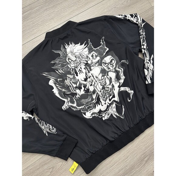 Walt Disney World adult Villains X Heidi Klum Villains Bomber Jacket - sz XXL - Picture 2 of 7